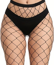 Blaque Fishnet Stockings